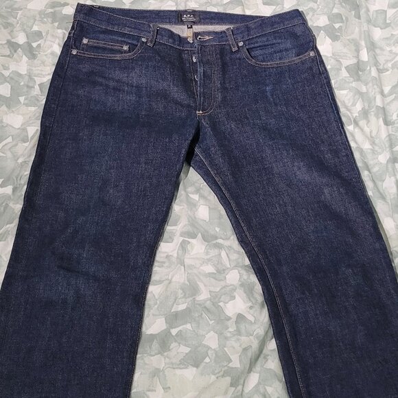 A.P.C. New Standard Selvedge Raw Denim 34x30 Jeans - Picture 1 of 5